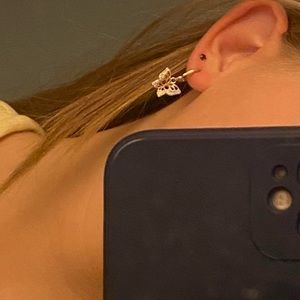 Cute butterfly earrings